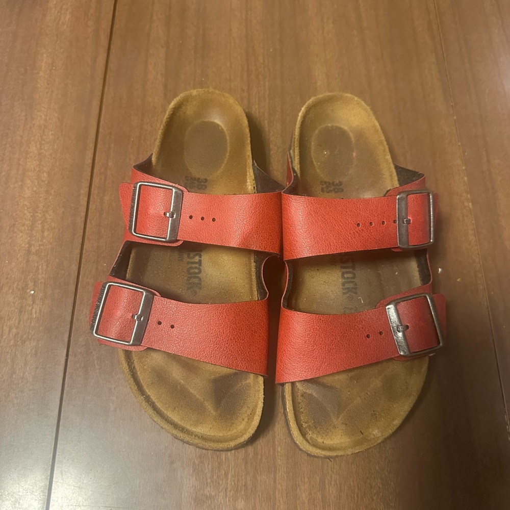 Women’s Birkenstock Red Sandals